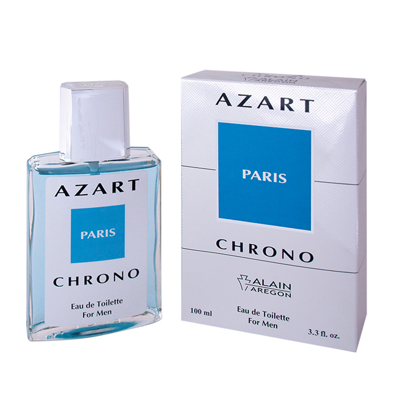 Туалетная вода Azart Chrono цитрусовый аромат, мужская, 100 мл