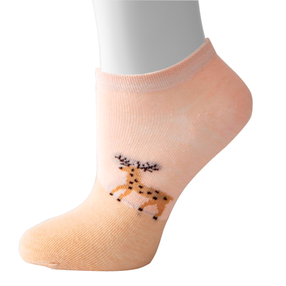 Носки детские Oemen WA5138 с принтом олень, размер 24-26, в ассортименте