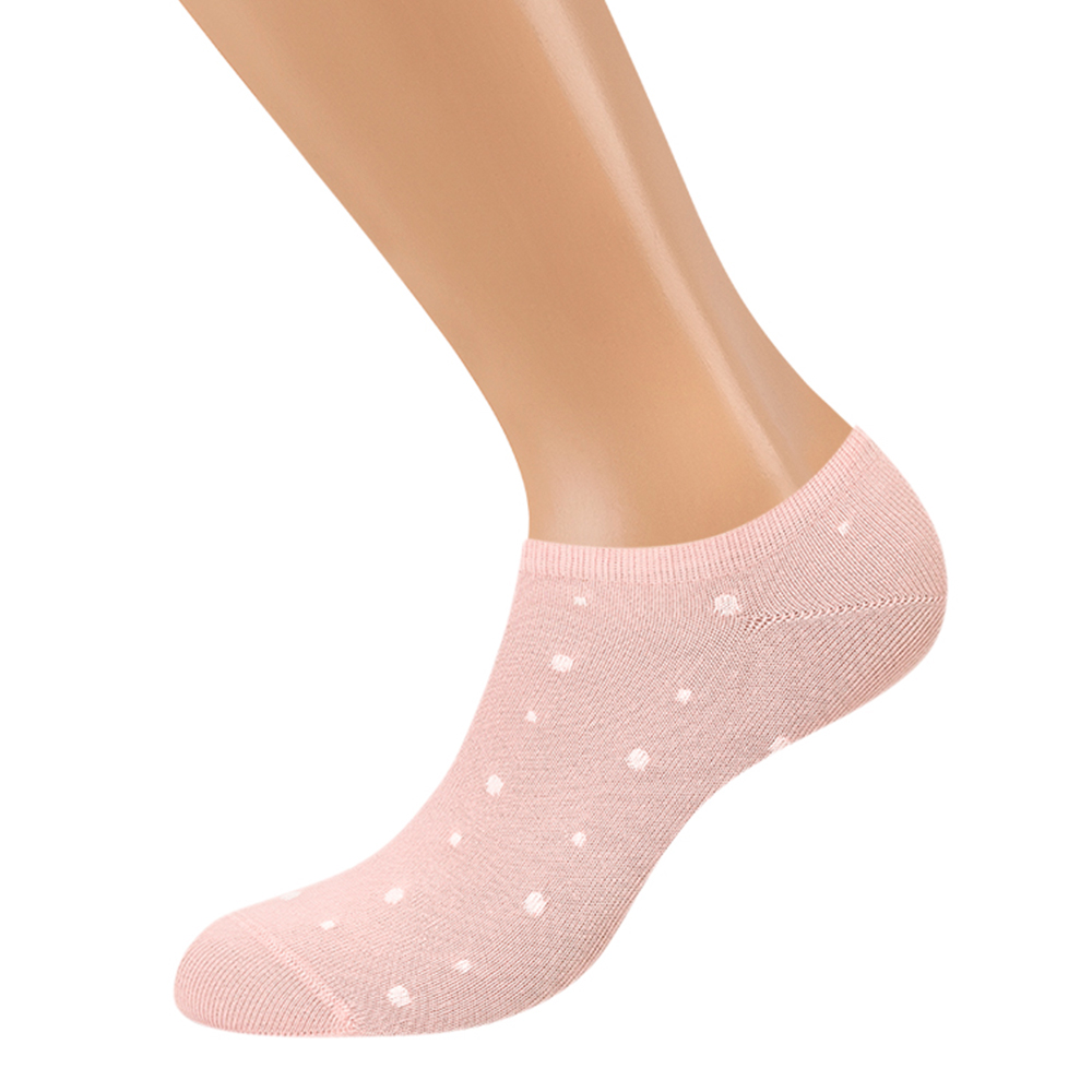 Носки женские Minimi MINI TREND 4203 укороченные в горошек, размер 35-38, Rosa Chiaro
