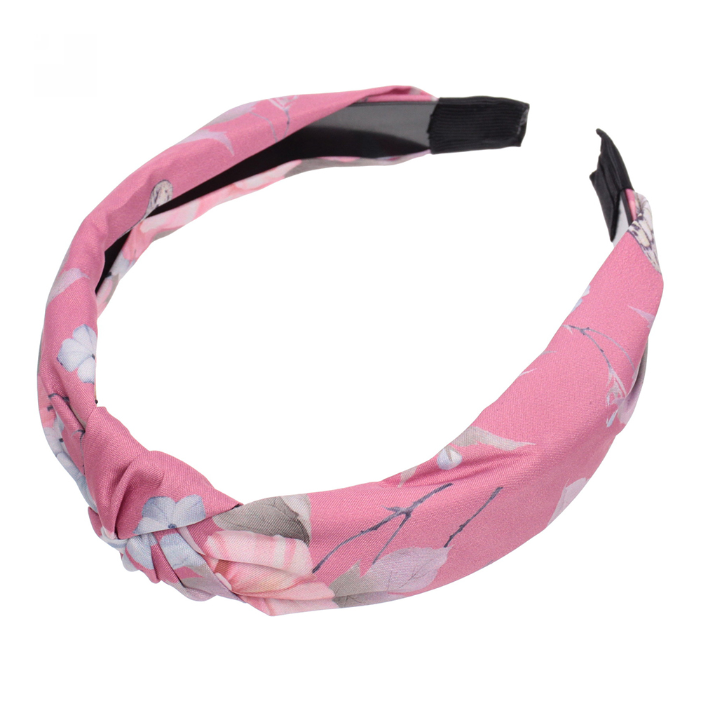 картинка Ободок для волос 333-377 Beauty Gallery - Flower 2,8 см, в ассортименте 