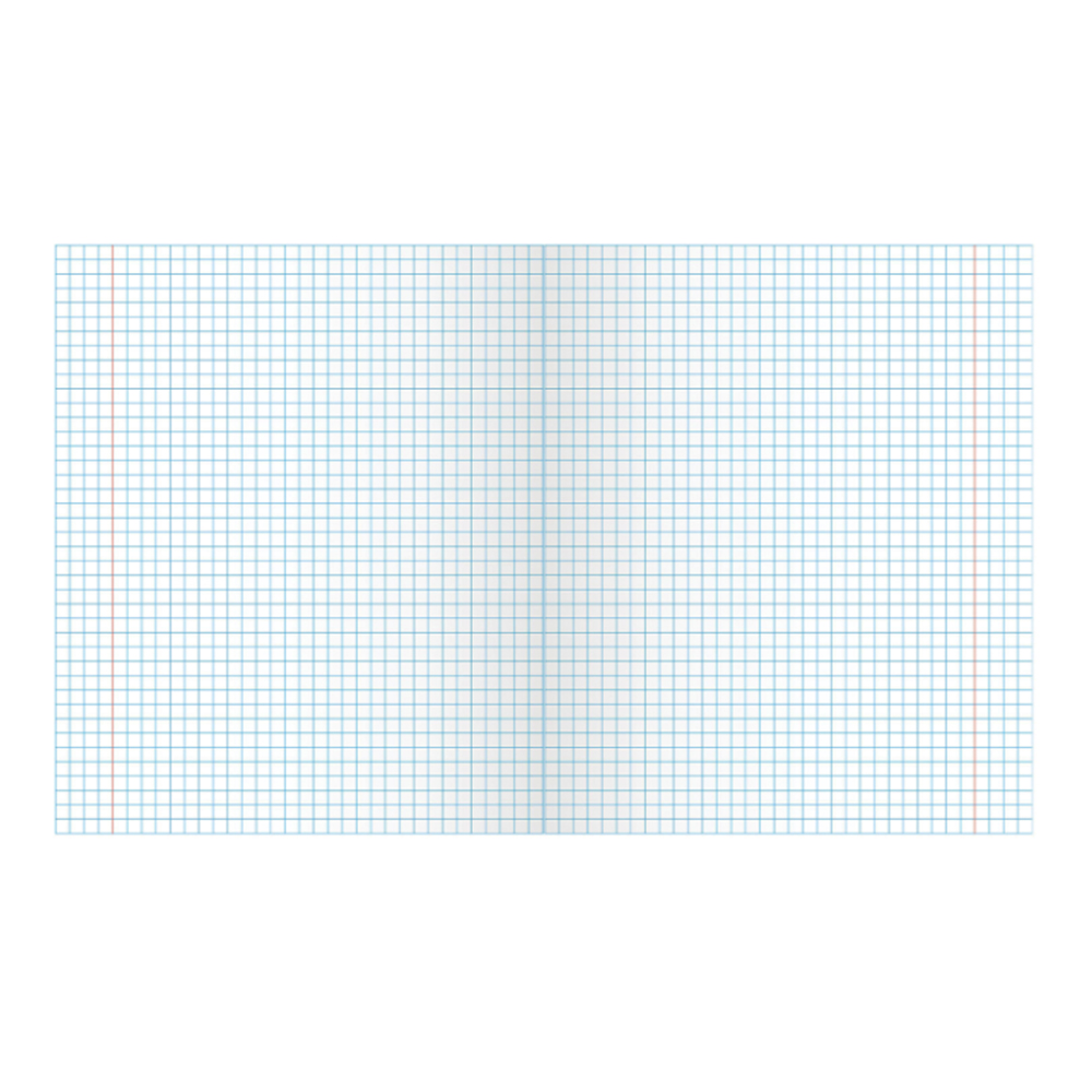 Тетрадь Маяк 12 листов, клетка, зеленая, 1 шт