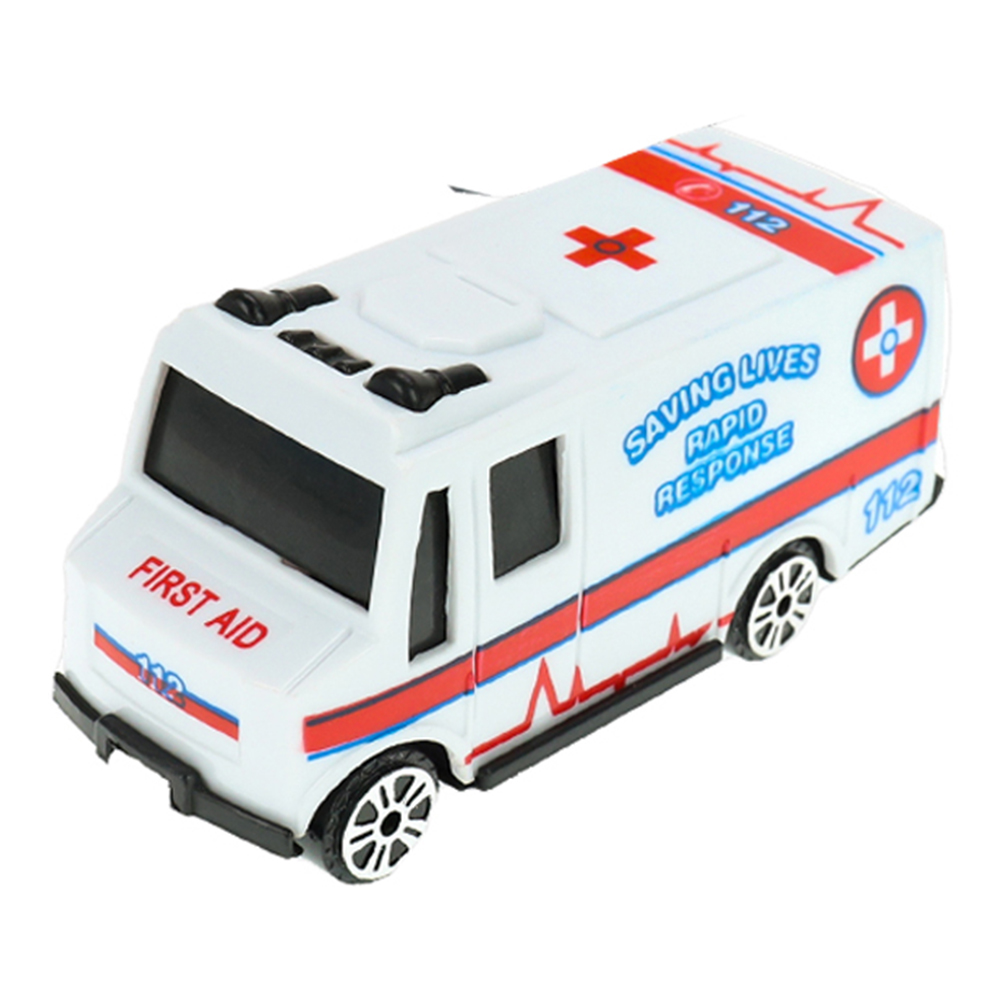 картинка Игровой набор 2176259 Скорая помощь, 10,2*4*26,7 см, 5 шт 