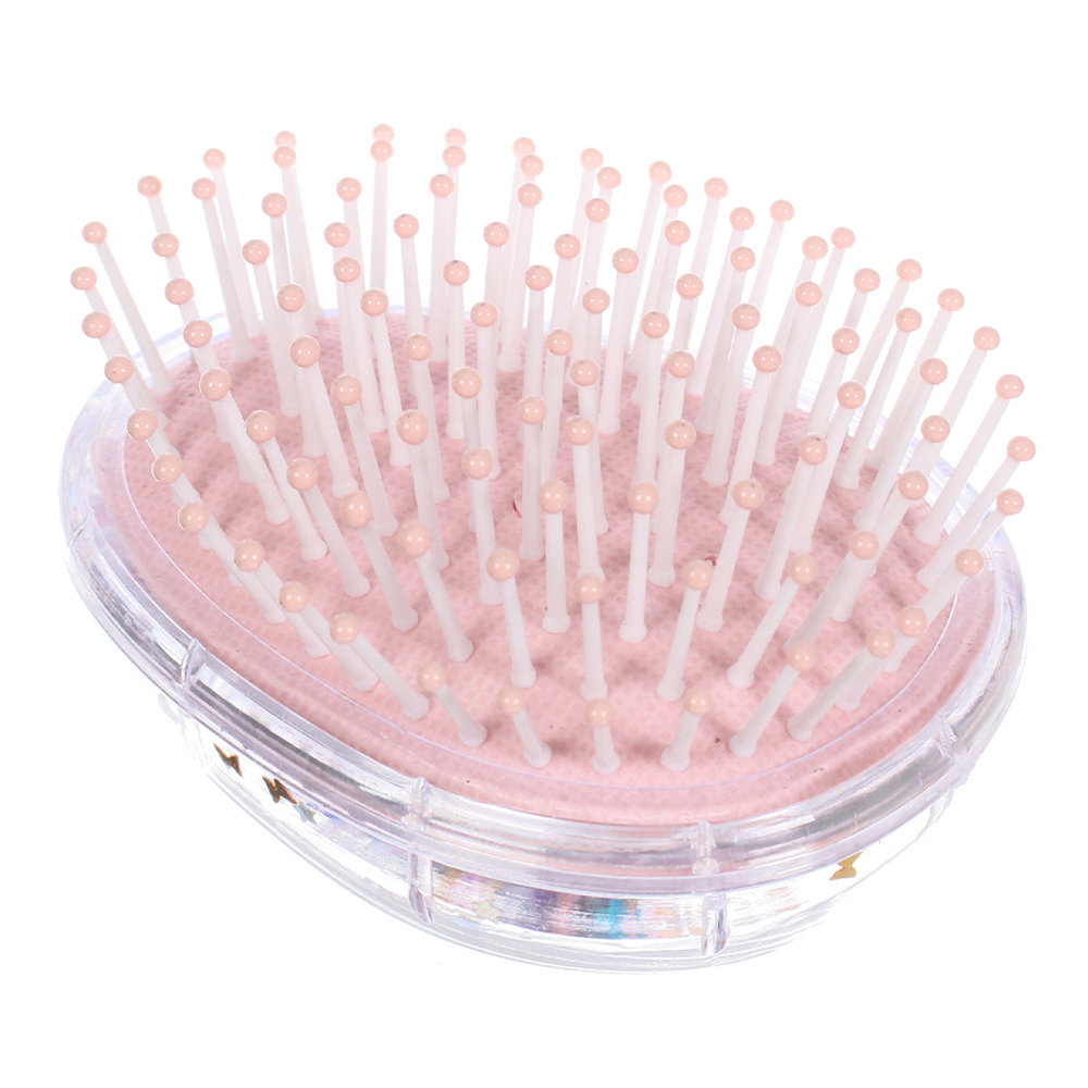 картинка Расческа 215-794 детская, массажная, Тратти Бум Единорожка, 6*9см, фиолетовый 