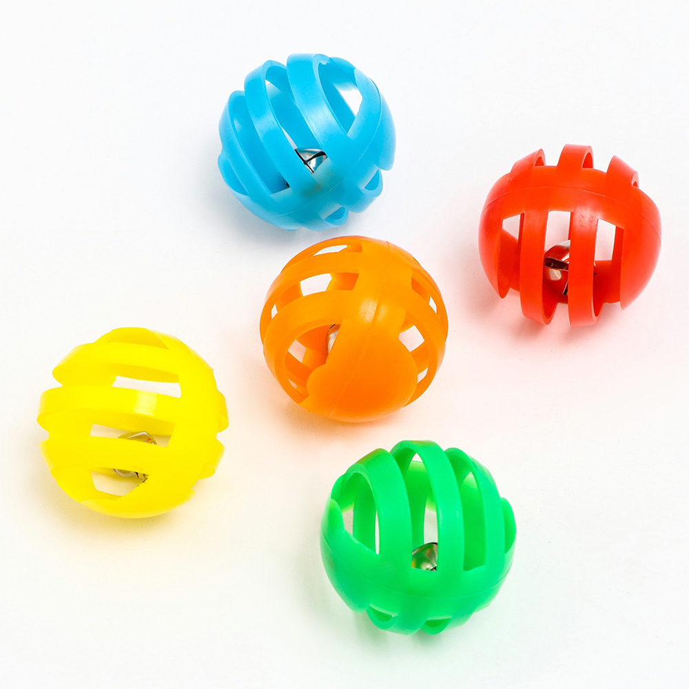 картинка Игрушка для животных 7916115 с бубенчиком Футбол, 3,8 см 