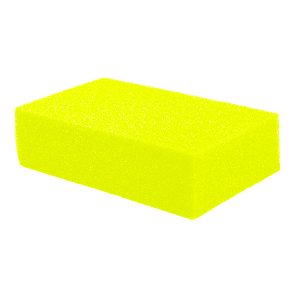 картинка Губка для тела Ладушки ГДТ9010 прямоугольная, желтый 