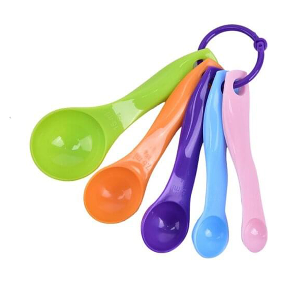 картинка Ложки мерные NME-02, пластик, 5 шт 