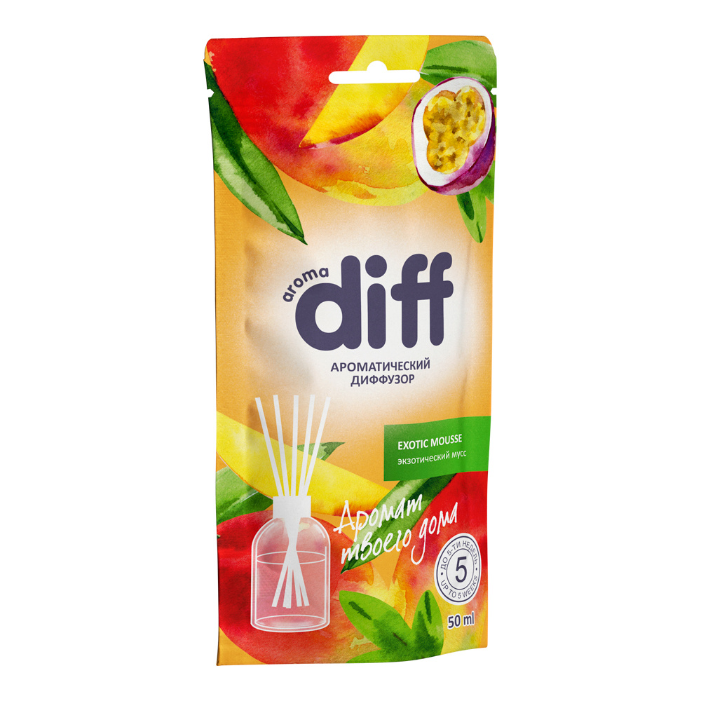 картинка Диффузор ароматический Aroma Harmony Экзотический мусс, 50 мл 