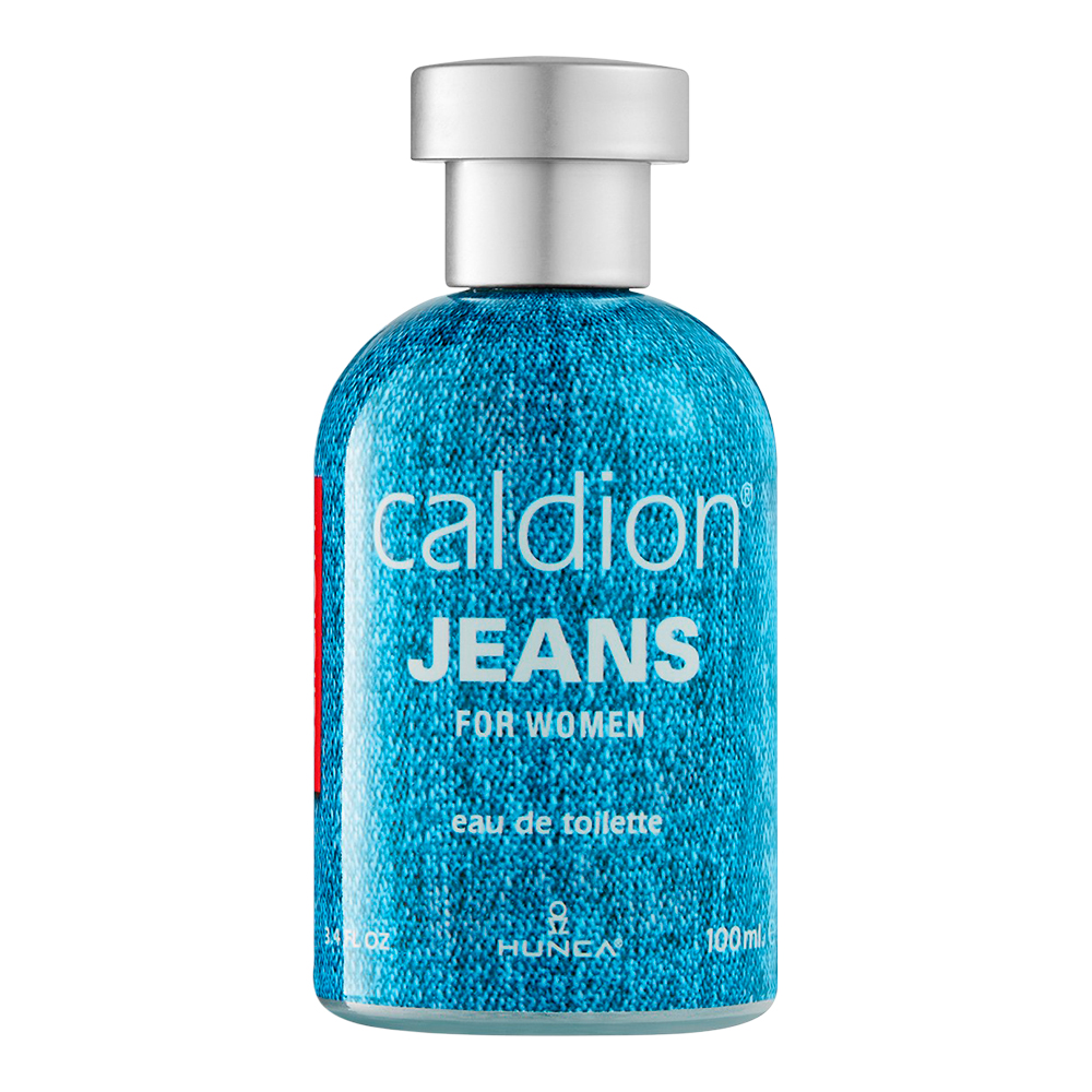 Туалетная вода Caldion Jeans восточный, цветочный аромат, женская, 100 мл