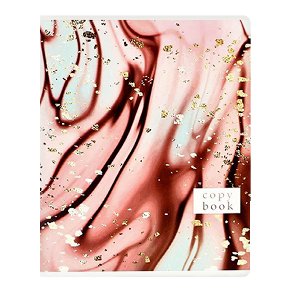 Тетрадь ArtFox STUDY 10157188 96 листов, клетка, Мрамор, 4 дизайна