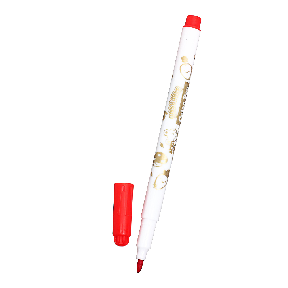 Фломастеры Calligrata 2412151 Мышка,в пластиковом пенале с ручкой, 12 цветов