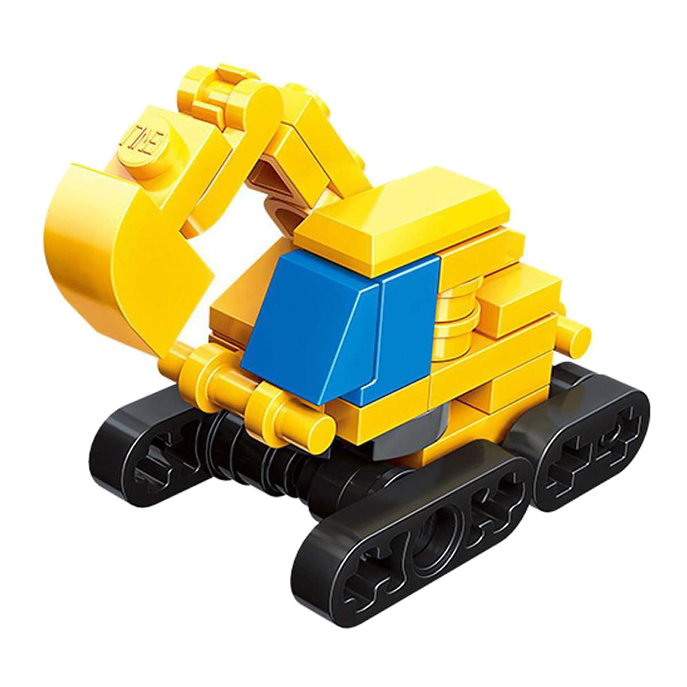 картинка Конструктор Qman 5195418 Транспорт, 10 видов, 30 - 36 деталей 