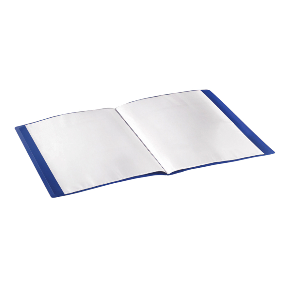 Канцелярская папка Staff 225708 А4 80 вкладышей, синяя