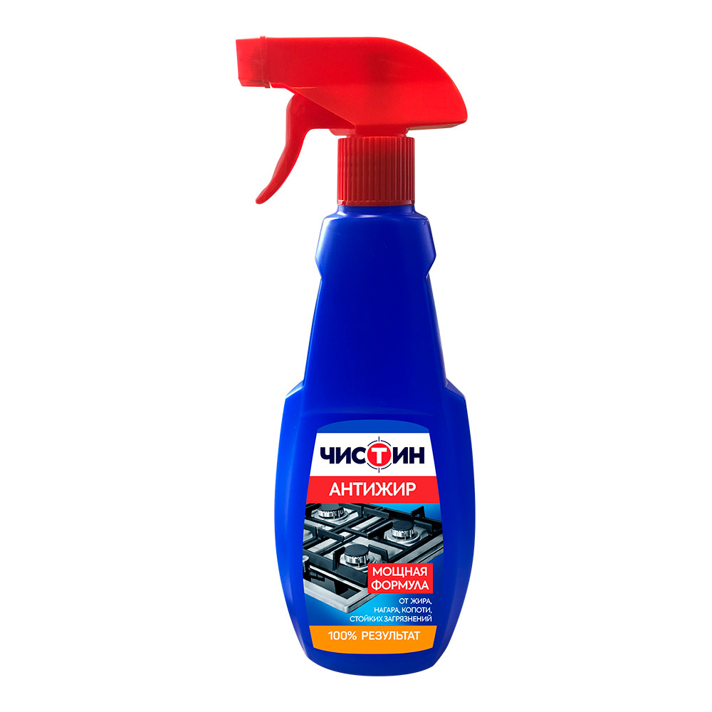картинка Чистящее средство Чистин антижир, курок, 500 мл 