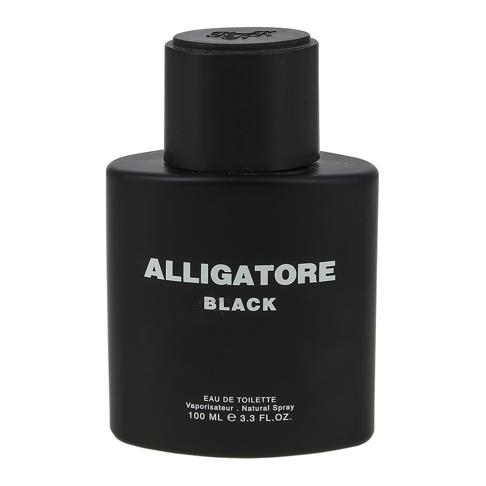Туалетная вода Alligatore Black древесный аромат, мужская, 100 мл