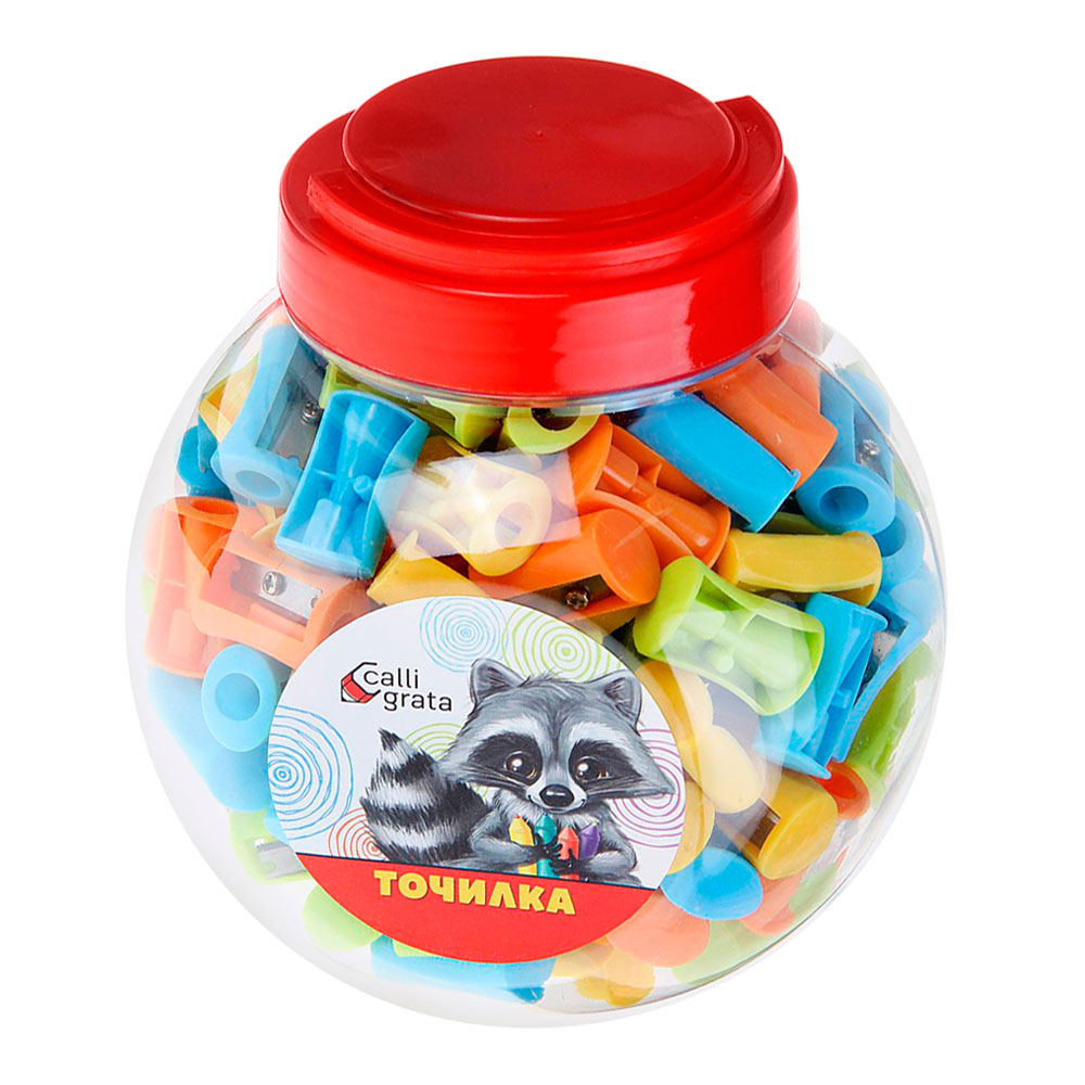 Точилка Calligrata 1269292 Малая, пластик, в ассортименте