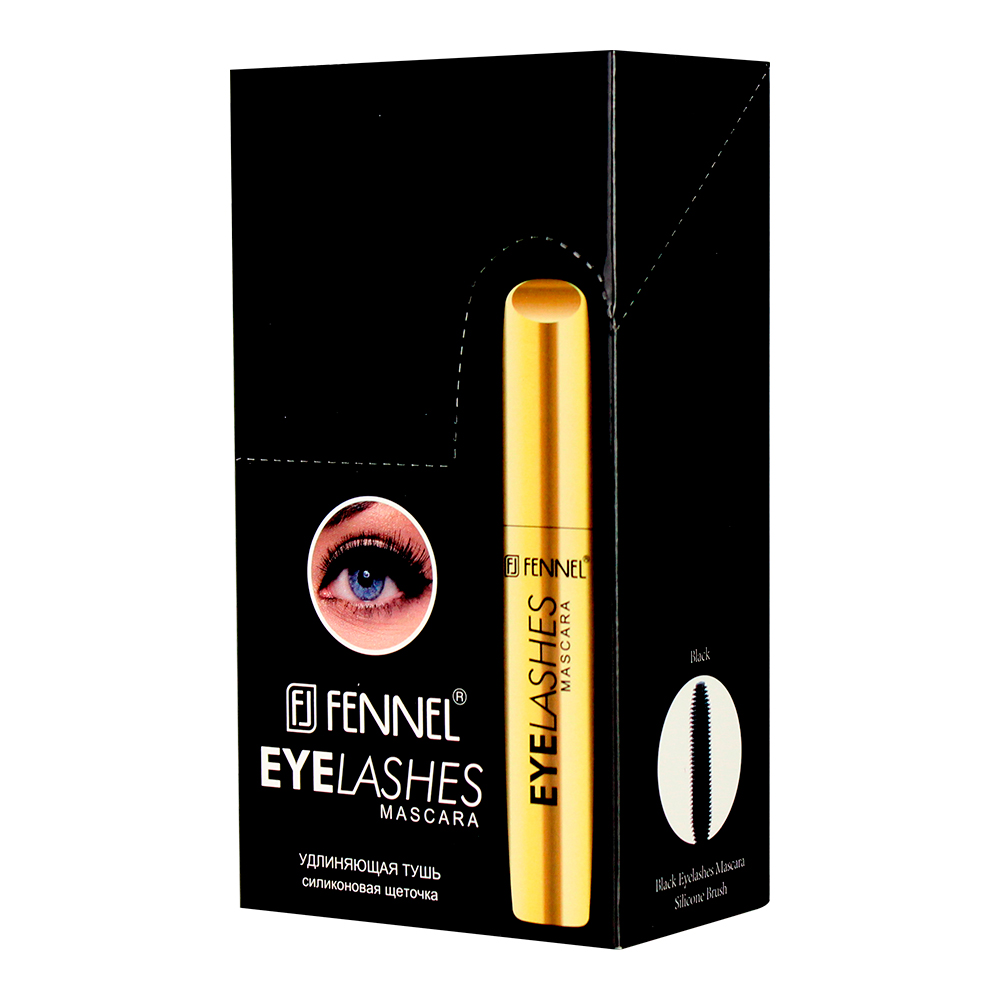 картинка Тушь для ресниц Fennel Eye Lashes щеточка силикон 
