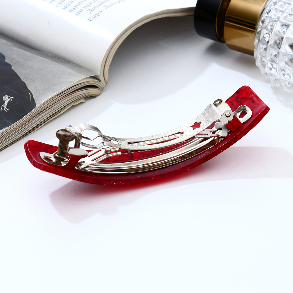 картинка Заколка-автомат для волос Queen fair 9709101 Вета, крапинка, 9 см, в ассортименте 