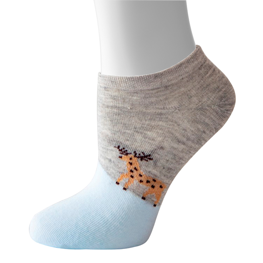 Носки детские Oemen WA5138 с принтом олень, размер 24-26, в ассортименте