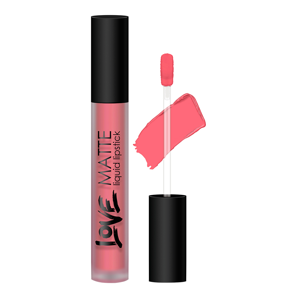 картинка Помада для губ Art-Visage Love Matte жидкая, космополитен, тон 56, 4 мл 