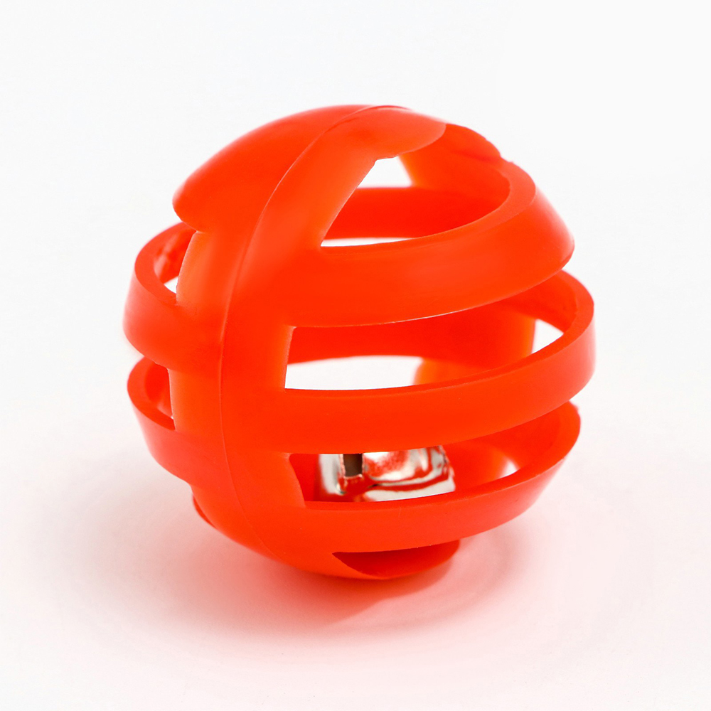 картинка Игрушка для животных 7916115 с бубенчиком Футбол, 3,8 см 