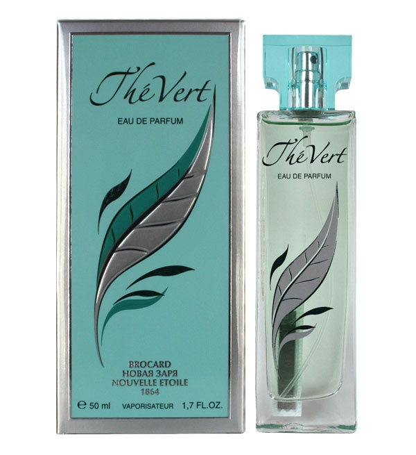 Туалетные духи Новая Заря Зеленый чай, женские, 50 мл