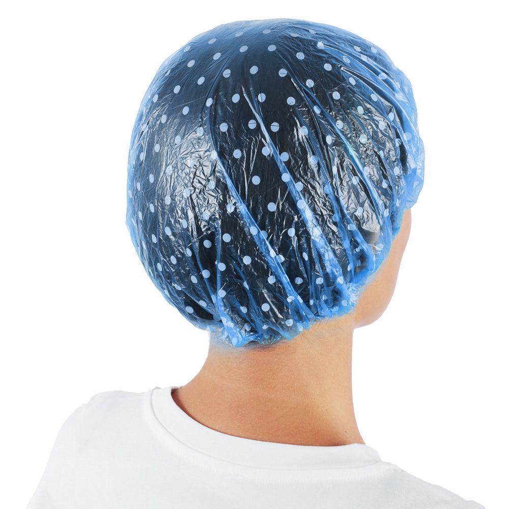 картинка Шапочка для душа SHDD-04, в ассортименте, 6 шт 