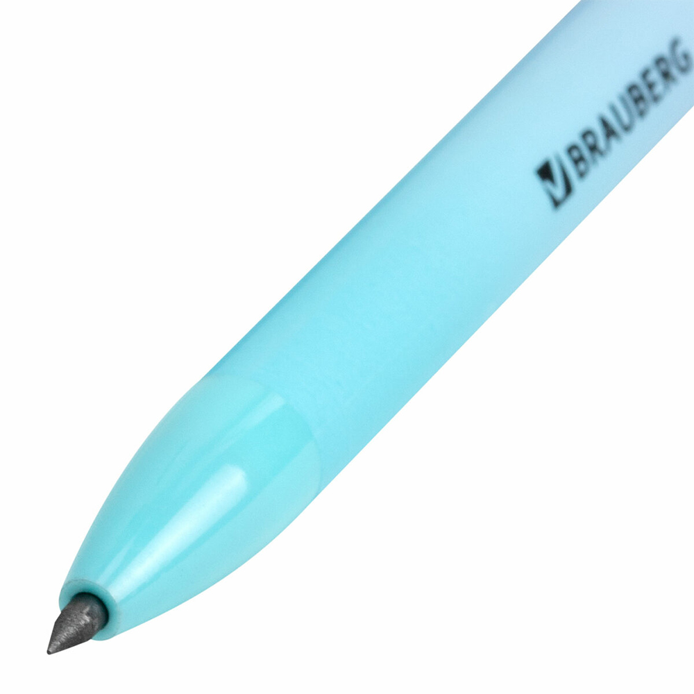 Карандаш механический Brauberg 181961 GRADE PASTEL, HB встроенная точилка, корпус ассорти