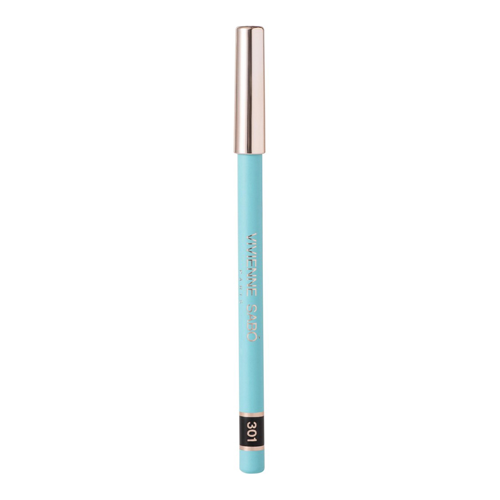 картинка Карандаш для глаз Vivienne Sabo Crayon Contour des Yeux Liner Flirteur, черный, тон 301 