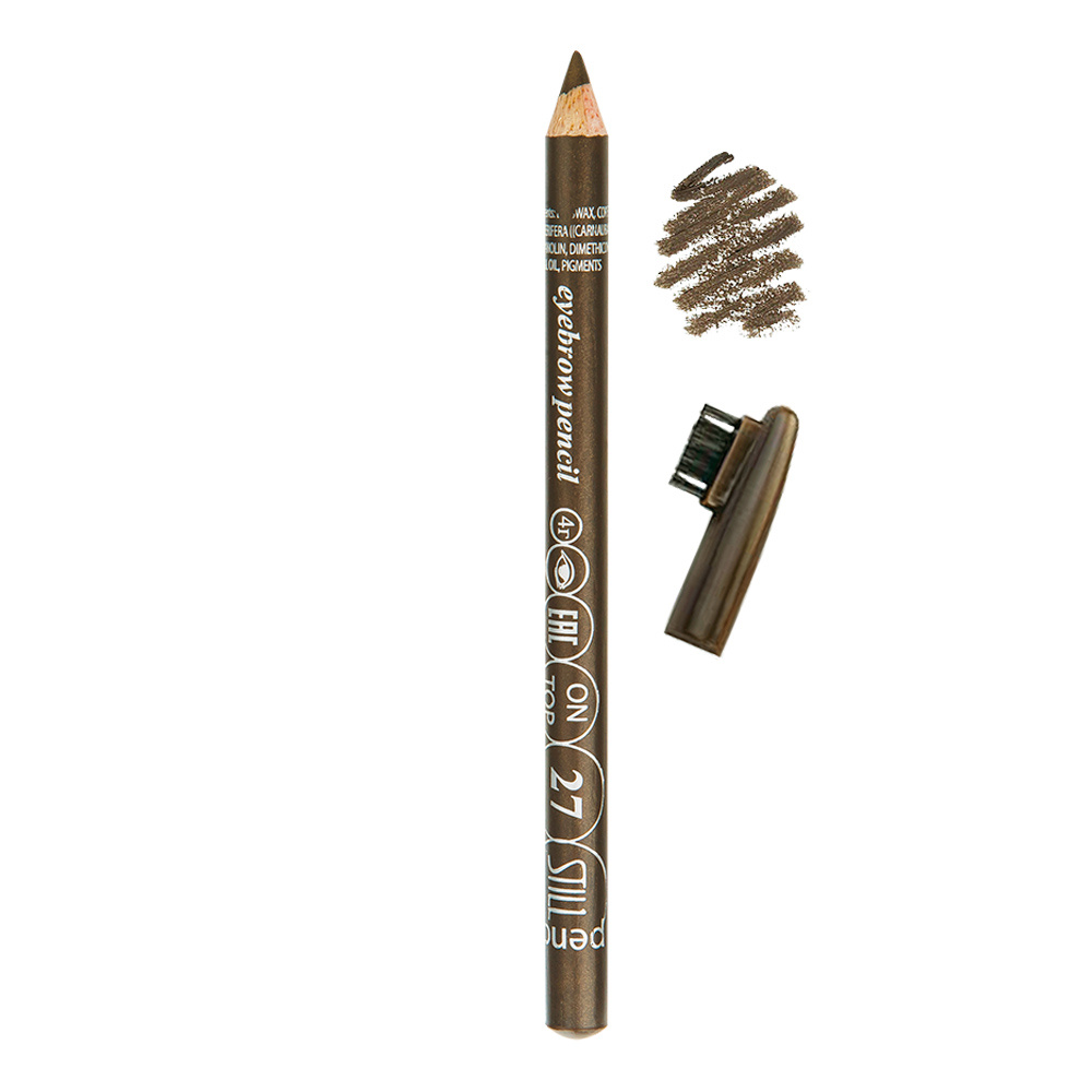 картинка Карандаш для бровей Still On Top, русый, тон 27 