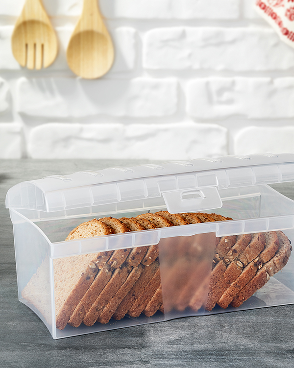 картинка Контейнер G-48 для бутербродов 140*290*125 мм, пластик, прозрачный 