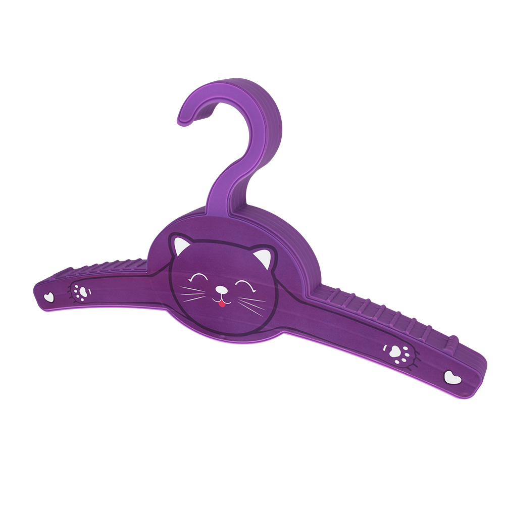 Вешалка G-228-C детская, Кошка, полипропилен, 4 шт