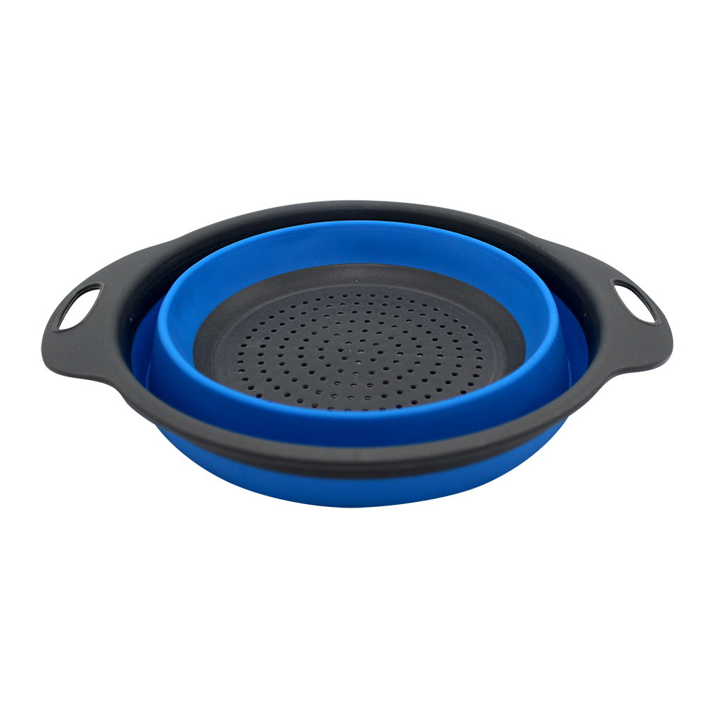 картинка Дуршлаг KAS-02 диаметр 19 см, силикон, цвет в ассортименте 