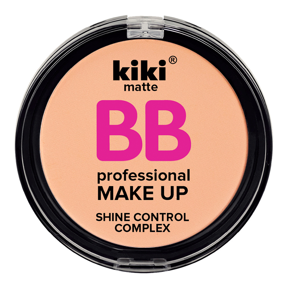 картинка Пудра компактная Kiki BB, светло-бежевая, тон 12 