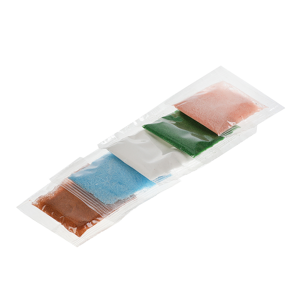картинка Аппликация MultiArt 100SAND-STR1 из песка, Синий трактор, 17*23 см 
