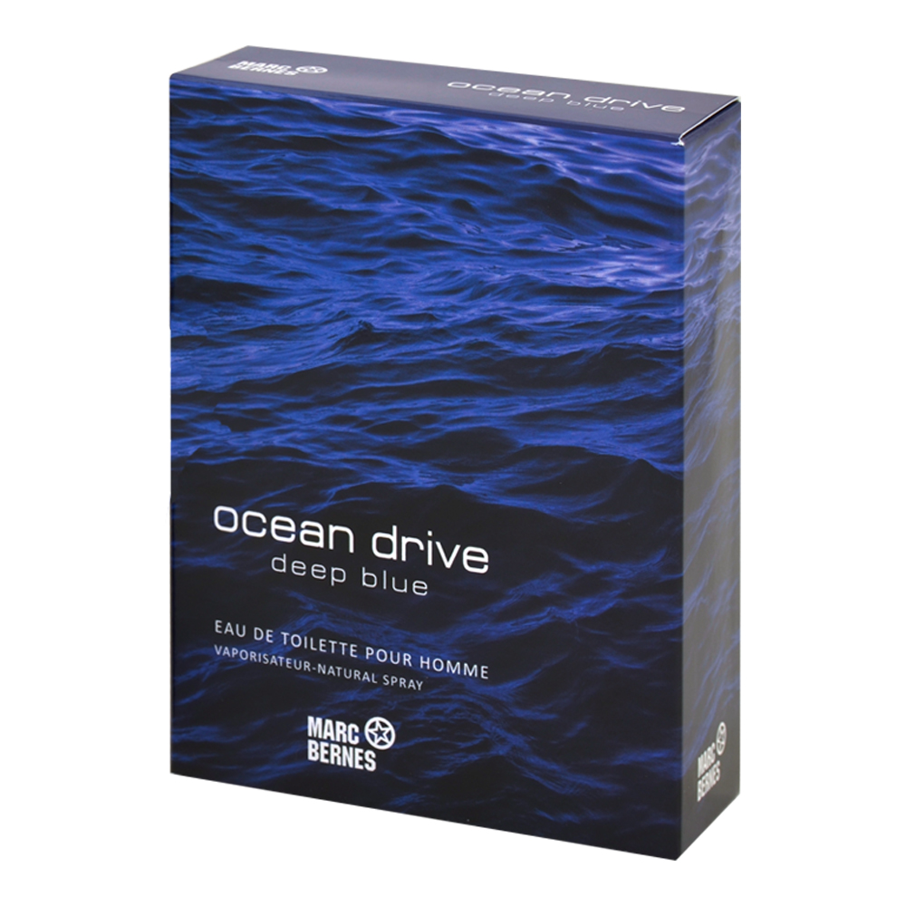 Туалетная вода Ocean Drive Deep blue фужерный аромат, мужская, 100 мл