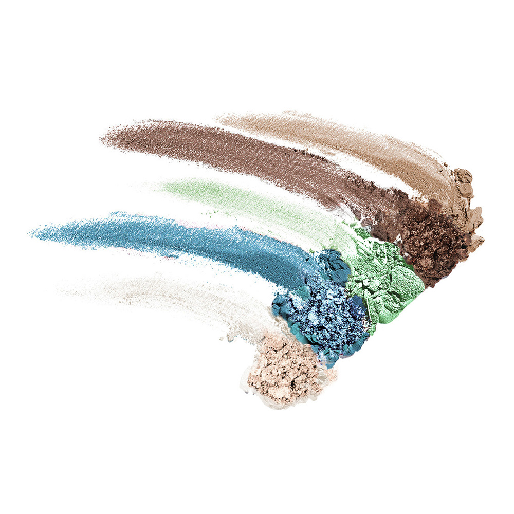 картинка Тени для век Divage Symbolism of Colors матовые и сияющие оттенки, 5 цветов, Mint&Wood 