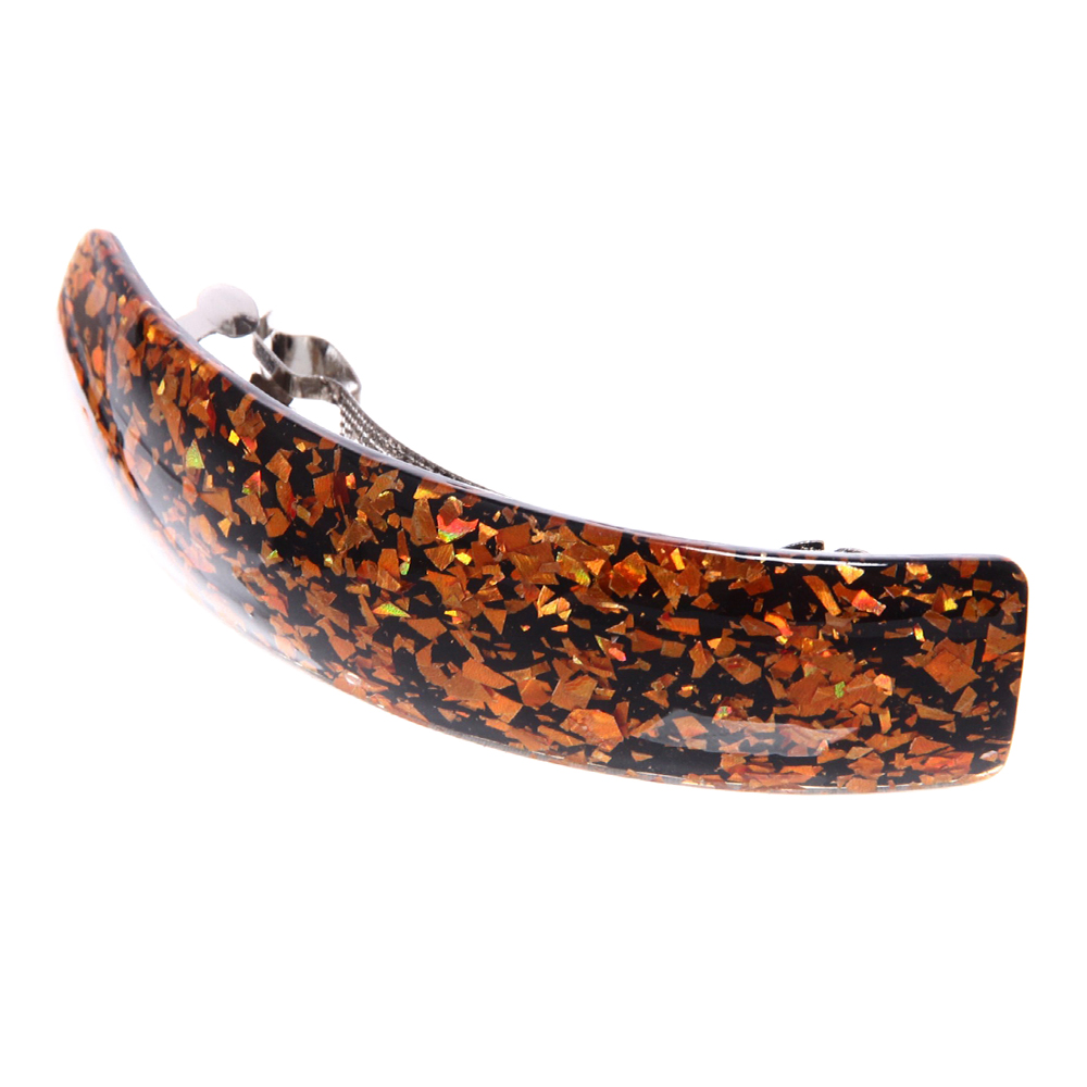 картинка Заколка-автомат для волос 656-045 Коллекция Монталь-Блекс, 10 см, микс 