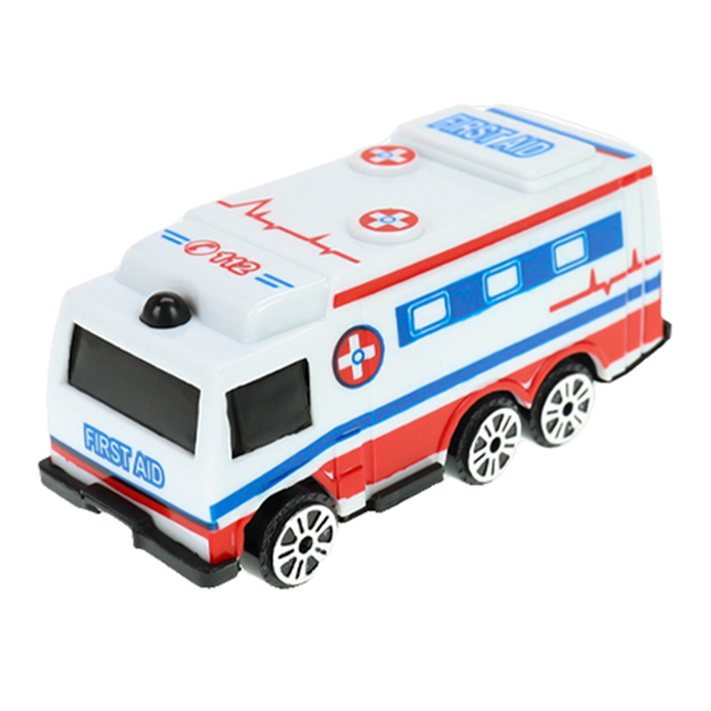 картинка Игровой набор 2176259 Скорая помощь, 10,2*4*26,7 см, 5 шт 