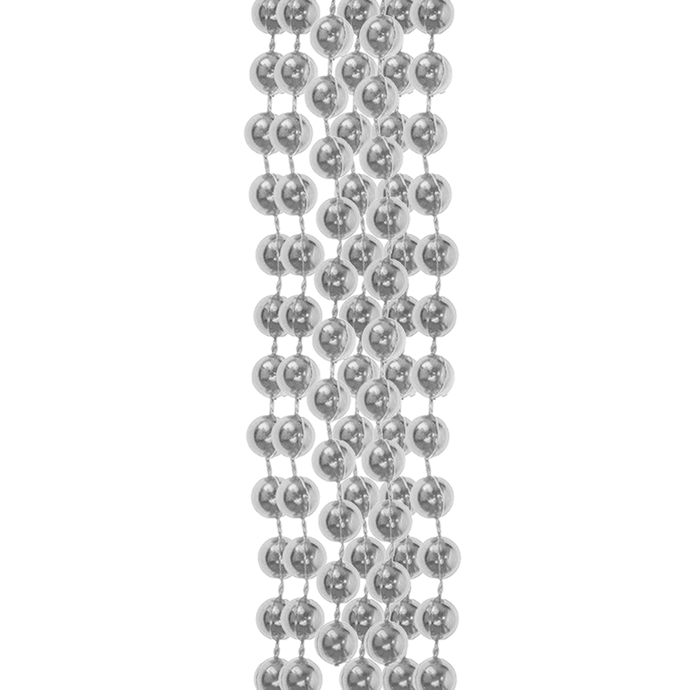 Бусы на ель BS26-01 5 мм, 200 см, пластик, в ассортименте