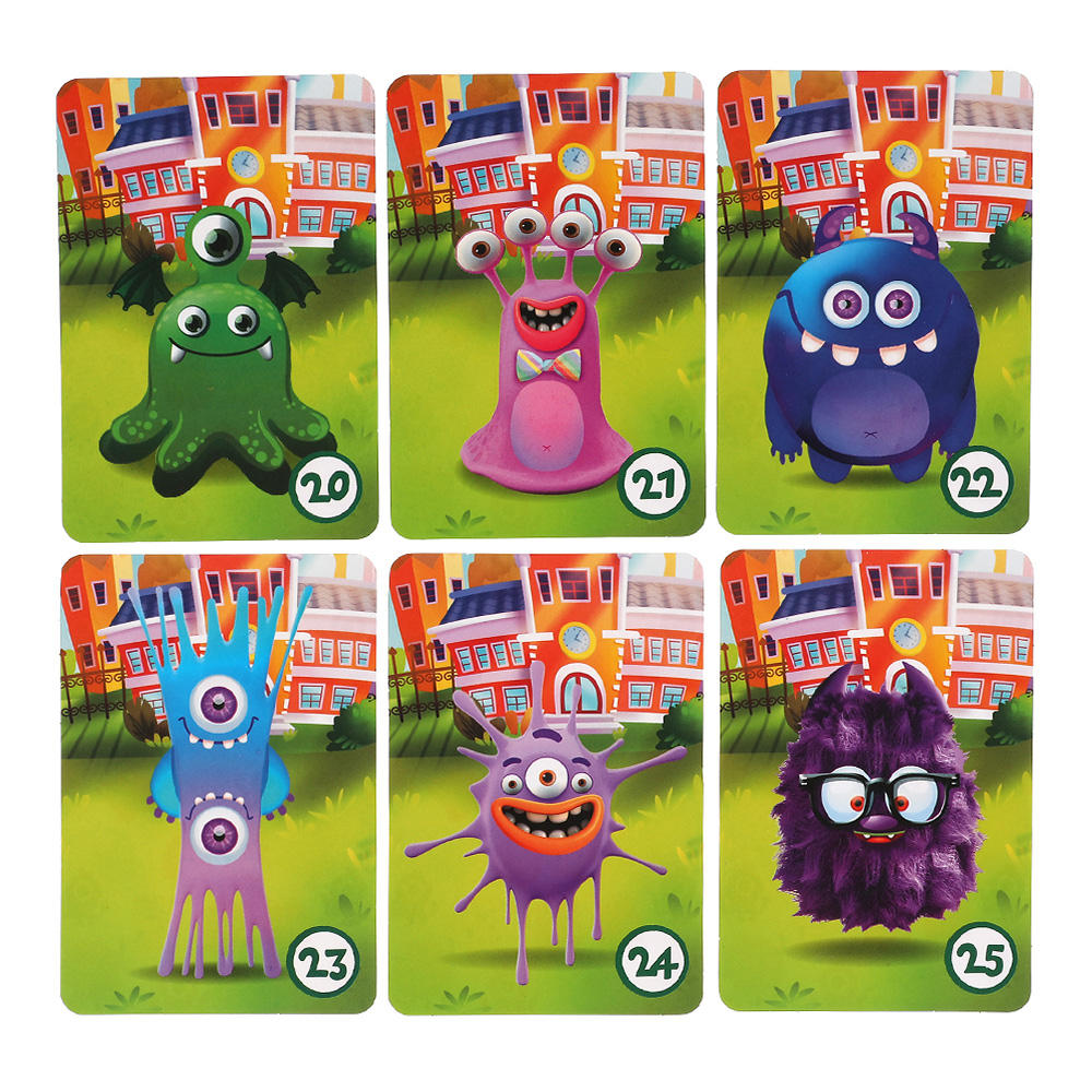 картинка Настольная игра Умные игры 4630115527268 Мемо, Монстрики, тренируем память,50 карточек 
