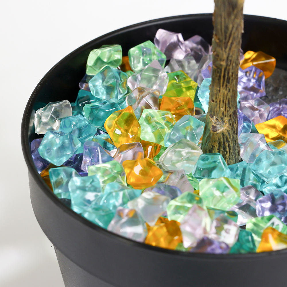 картинка Декор 9949293 светящийся декор Камешки в ассортименте акрил 100 г 