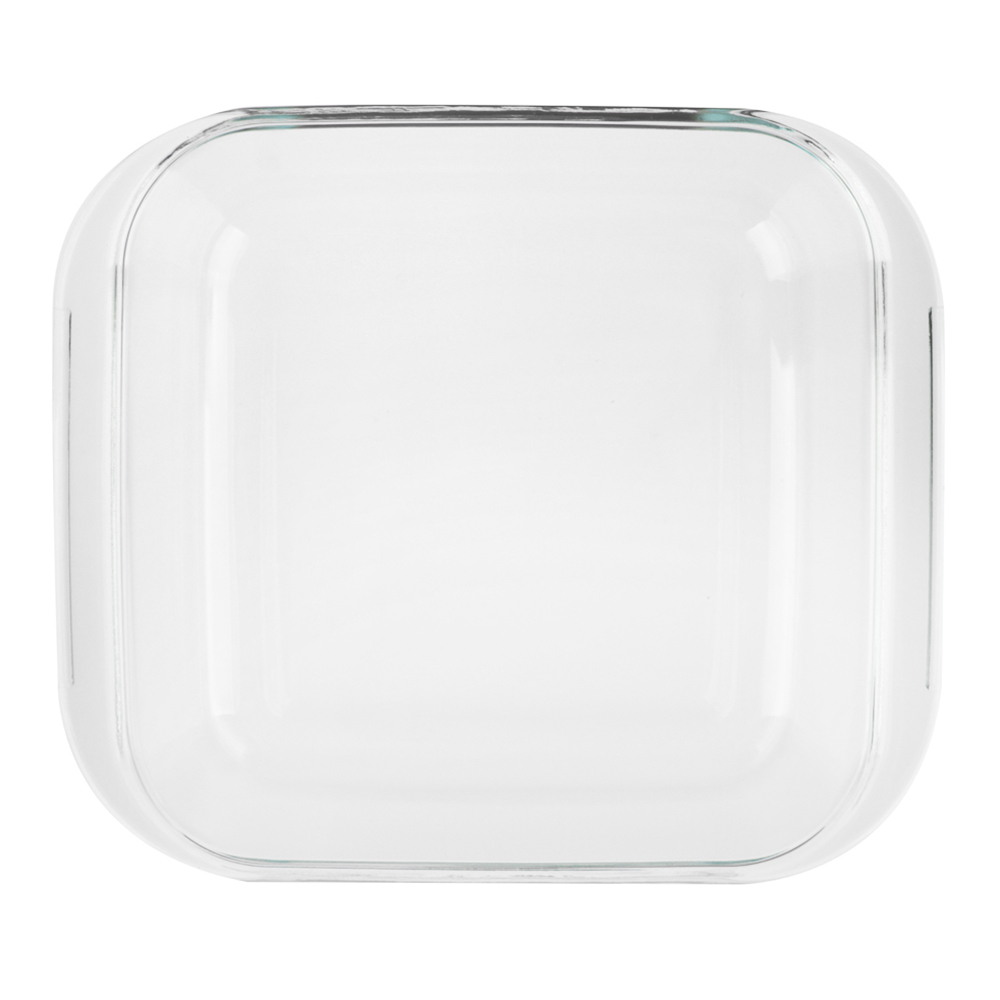 Форма для запекания SATOSHI 825-043 квадратная с ручками, 21,3x18,9x5см, стекло жаропрочное, 1,1 л