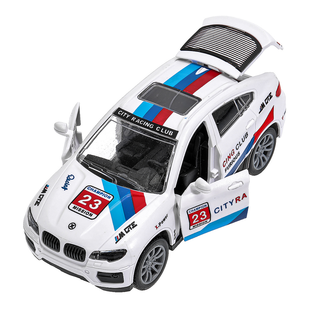 картинка Машина 67286 Технопарк Спорткар, инерционная, 13,5 см, металл 