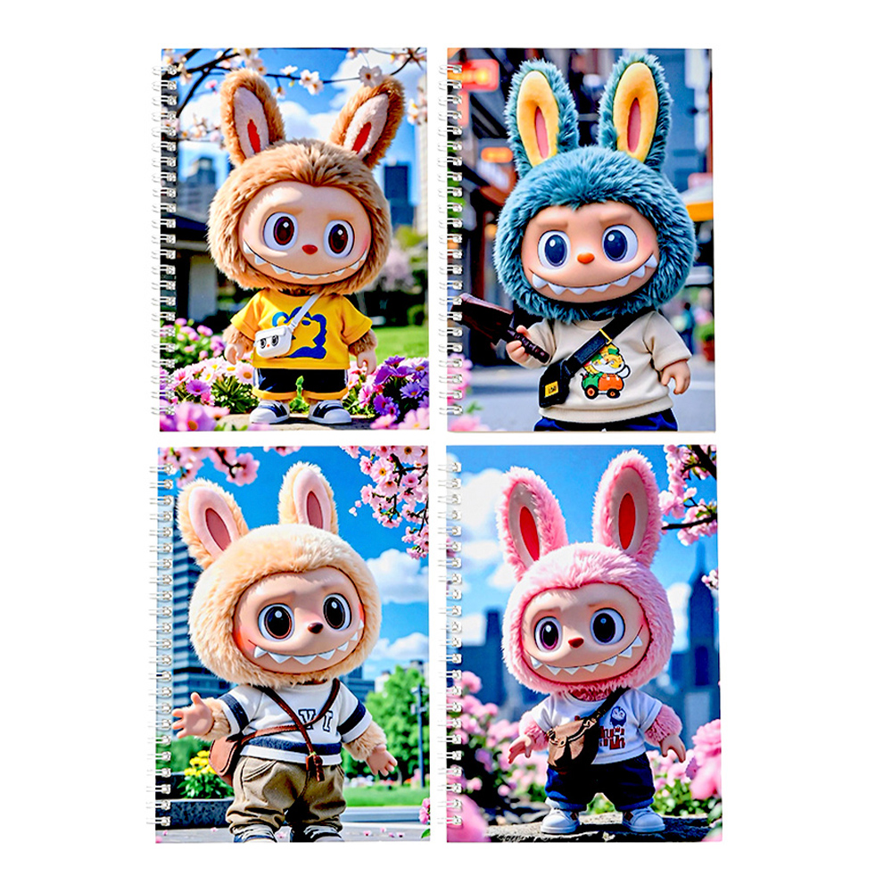 Блокнот M-3312 Зубастик, 15*21 см, в линейку, 60 листов