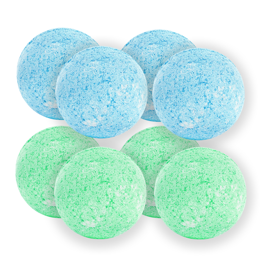 картинка Соль для ванн Лаборатория Катрин 18100 Flowers Balls, Лунный свет мимозы, шипучая, набор, 160 г 