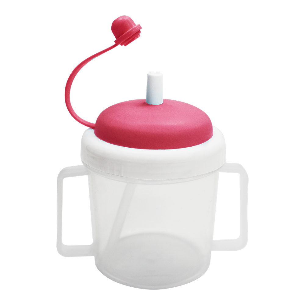 Поильник E-87 детский пластик с крышкой, 0,25 л