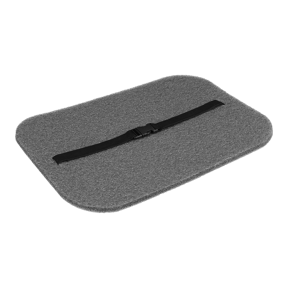 картинка Сидушка туристическая Maclay 9423204 на резинке, пряиоугольная, 40*30*10см пенополиэтилен серый 