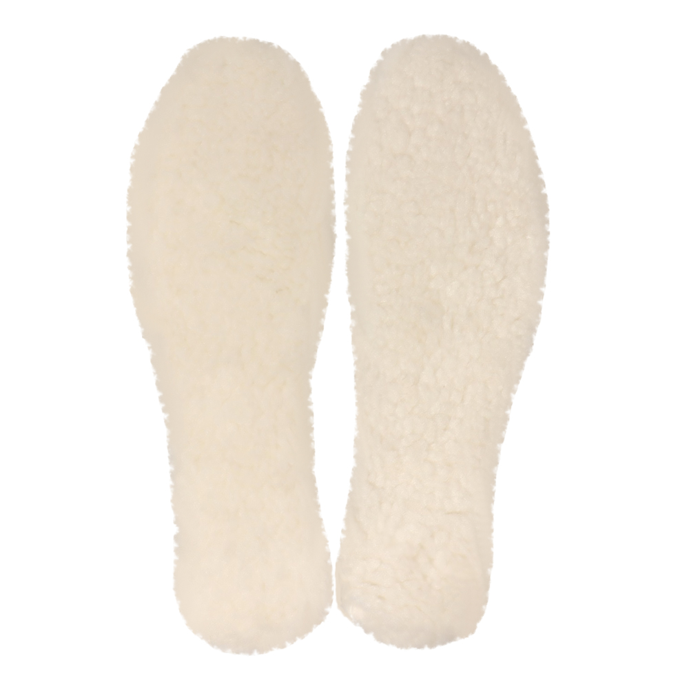 картинка Стельки для обуви Штрих 7674629 утеплённые,войлочные,шерстяные,двухслойные, размер 36-45, белый 