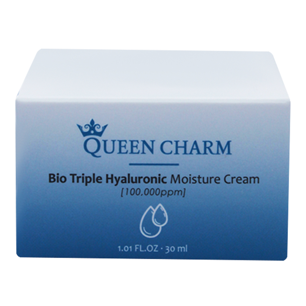 Крем для лица Queen Charm увлажняющий с биокомплексом гиалуроновой кислоты 10%, 30 мл