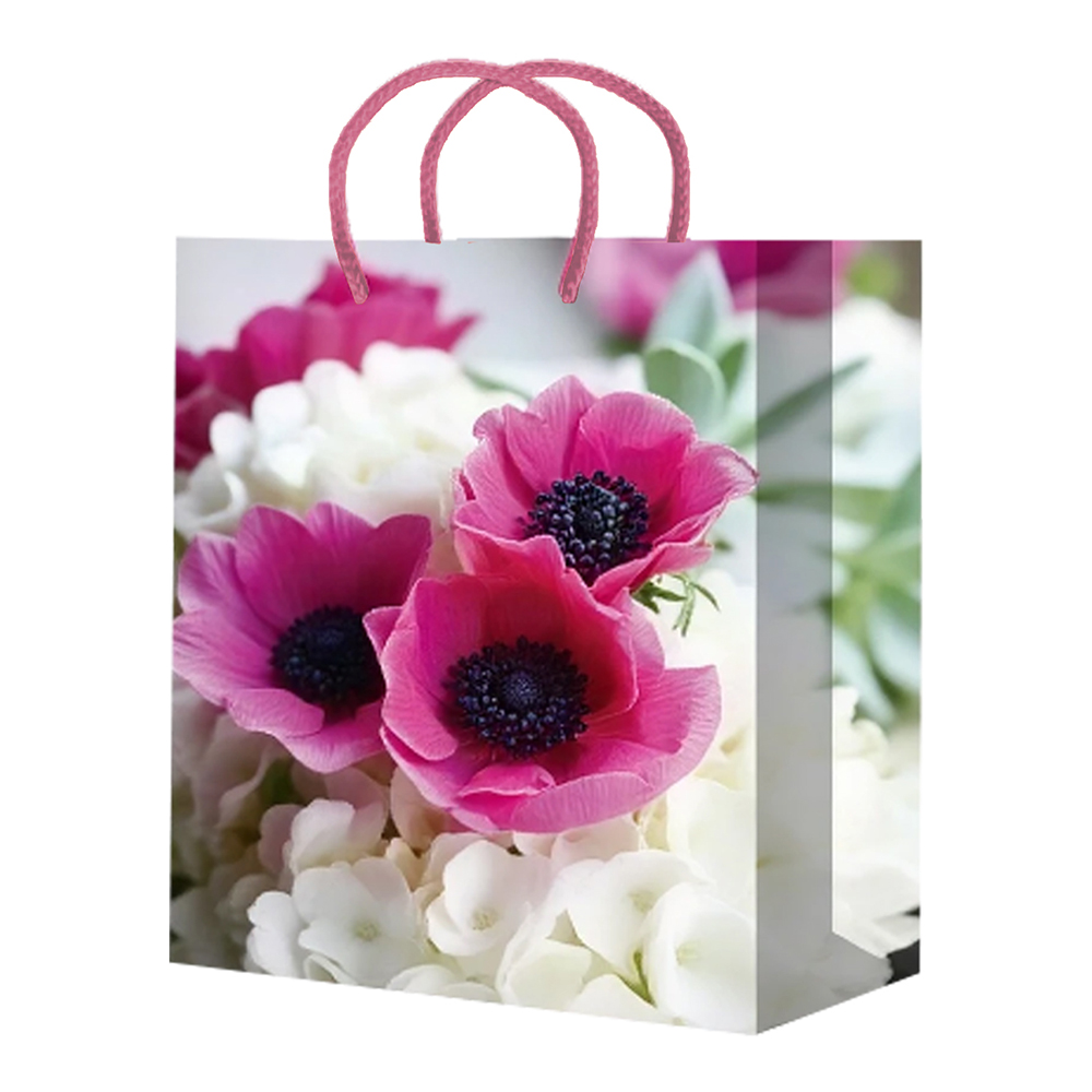 Пакет подарочный XL-501/502/503/504/505 Весенние цветы 32*44*10 см, в ассортименте